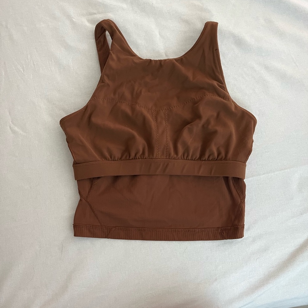 Align Ribbed High Neck Top - Picture 4 of 6
